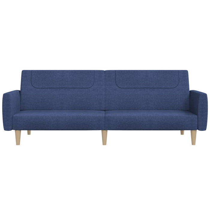 Divano Letto a 2 Posti-Sofa Letto 2 Posti-Daybed Blu in Tessuto 948188