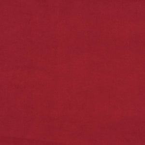 Divano Letto a 2 Posti con 2 Cuscini Rosso Vino in Velluto 375811