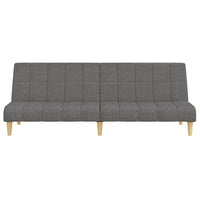 Divano Letto a 2 Posti-Sofa Letto 2 Posti-Daybed Grigio Chiaro in Tessuto 498104