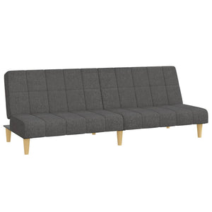 Divano Letto a 2 Posti-Sofa Letto 2 Posti-Daybed Grigio Scuro in Tessuto 882994