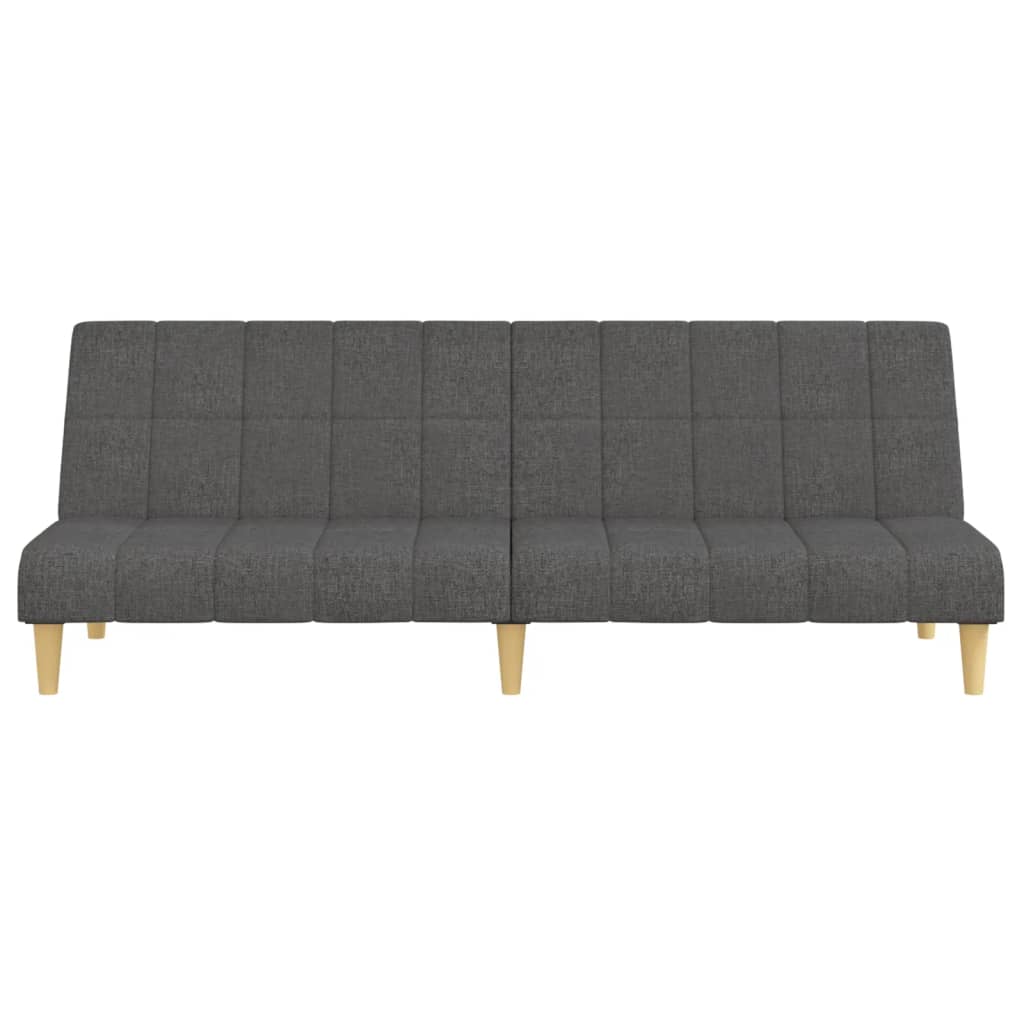 Divano Letto a 2 Posti-Sofa Letto 2 Posti-Daybed Grigio Scuro in Tessuto 882994