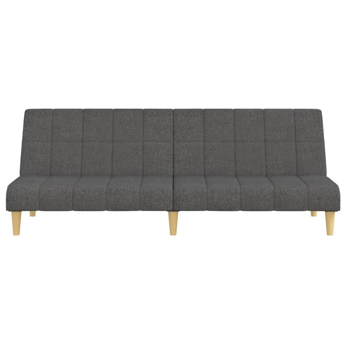 Divano Letto a 2 Posti-Sofa Letto 2 Posti-Daybed Grigio Scuro in Tessuto 882994