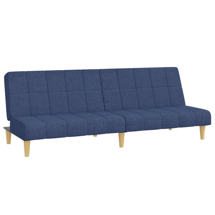 Divano Letto a 2 Posti-Sofa Letto 2 Posti-Daybed Blu in Tessuto 257812
