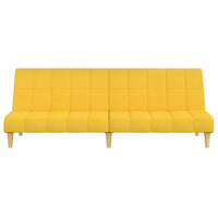 Divano Letto a 2 Posti-Sofa Letto 2 Posti-Daybed Giallo in Tessuto
