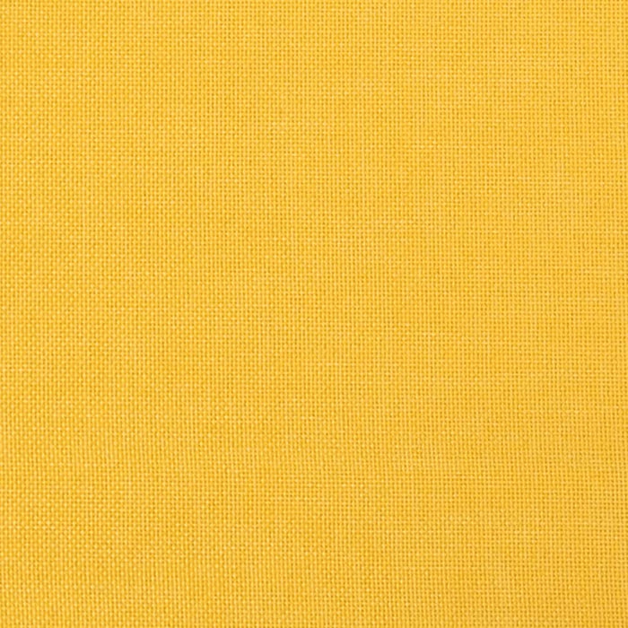 Divano Letto a 2 Posti con 2 Cuscini Giallo in Tessuto 375838