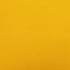 Divano Letto a 2 Posti con 2 Cuscini Giallo in Velluto 375851