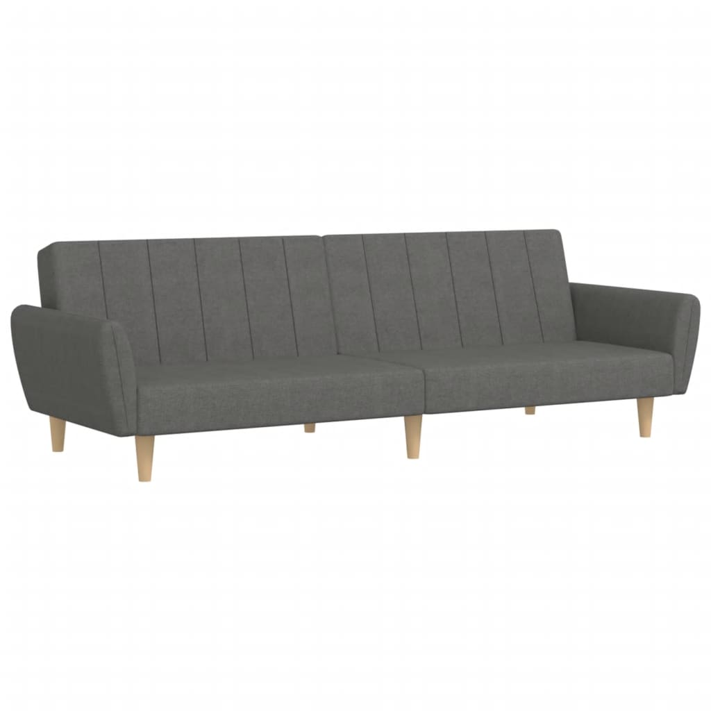 Divano Letto a 2 Posti-Sofa Letto 2 Posti-Daybed Grigio Chiaro in Tessuto 546496
