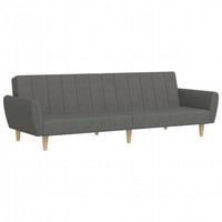 Divano Letto a 2 Posti-Sofa Letto 2 Posti-Daybed Grigio Chiaro in Tessuto 546496