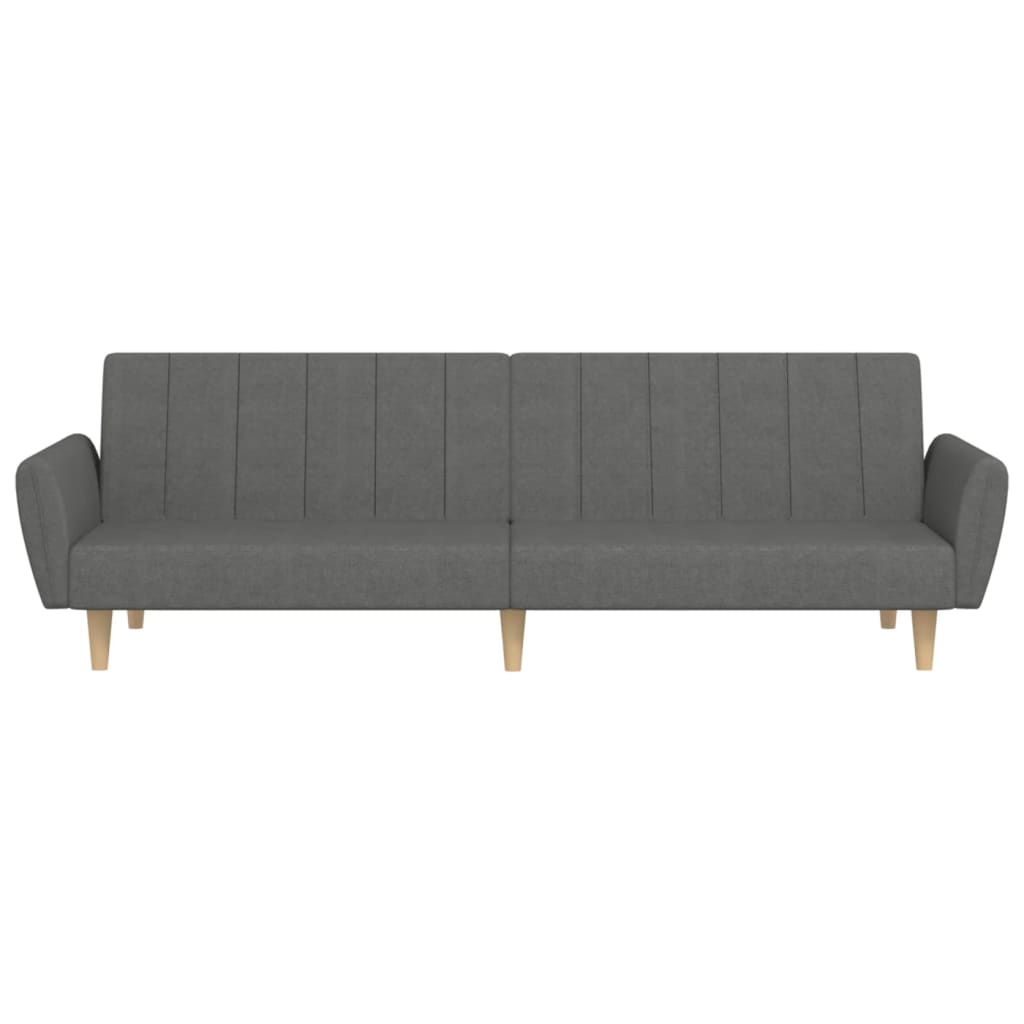 Divano Letto a 2 Posti-Sofa Letto 2 Posti-Daybed Grigio Chiaro in Tessuto 546496