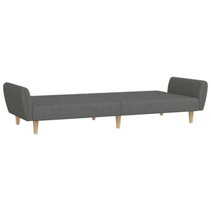 Divano Letto a 2 Posti-Sofa Letto 2 Posti-Daybed Grigio Chiaro in Tessuto 546496