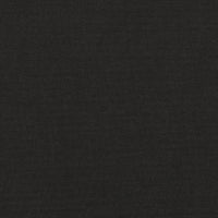 Divano Letto a 2 Posti Nero in Tessuto 375854