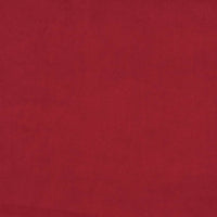 Divano Letto a 2 Posti Rosso Vino in Velluto 375862