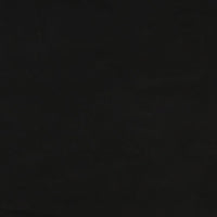 Divano Letto a 2 Posti Nero in Velluto 375863