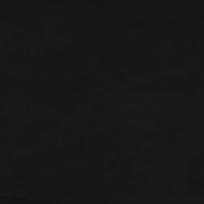 Divano Letto a 2 Posti Nero in Velluto 375863