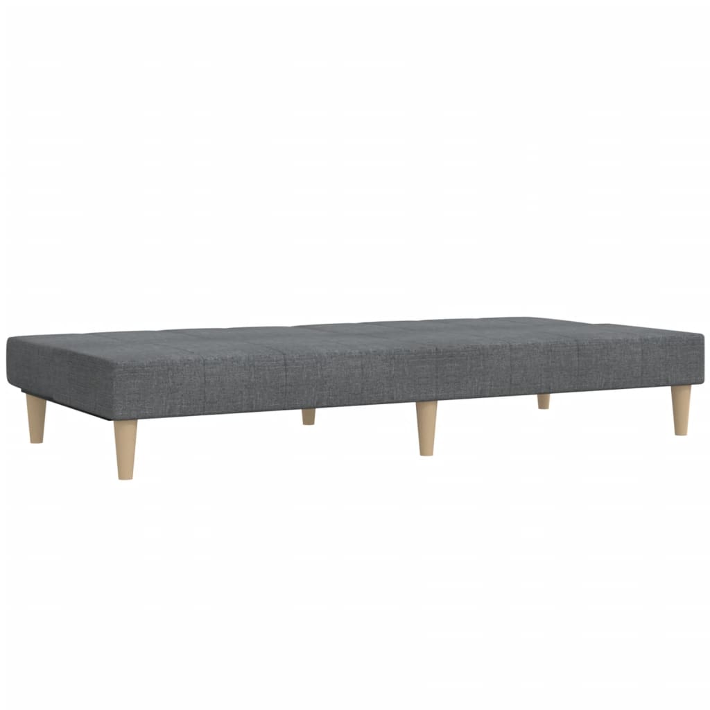 Divano Letto a 2 Posti-Sofa Letto 2 Posti-Daybed Grigio Chiaro in Tessuto 784046