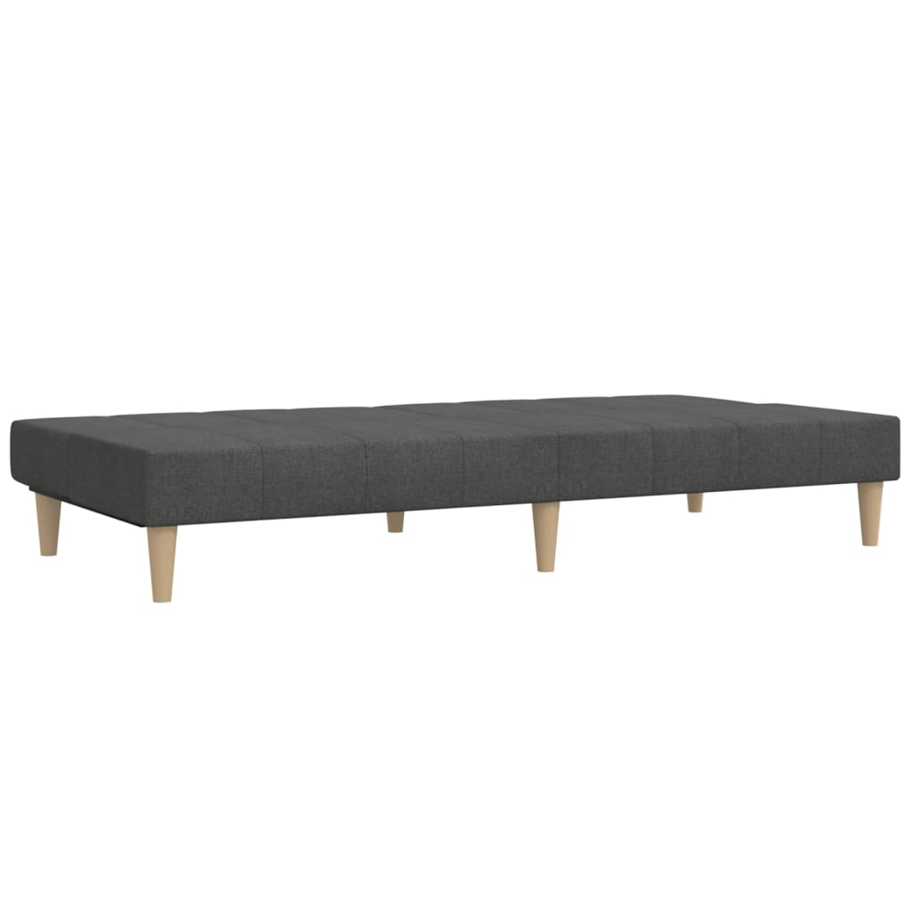Divano Letto a 2 Posti-Sofa Letto 2 Posti-Daybed Grigio Scuro in Tessuto 345184