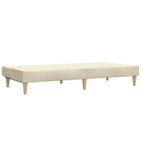 Divano Letto a 2 Posti-Sofa Letto 2 Posti-Daybed Crema in Tessuto 462048