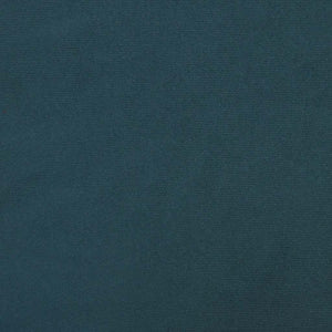 Divano Letto a 2 Posti Blu in Velluto 375873