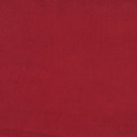 vidaXL Divano Letto a 2 Posti Rosso Vino in Velluto