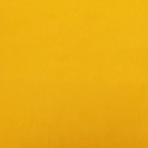 Divano Letto a 2 Posti Giallo in Velluto