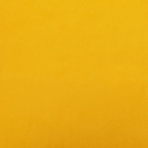Divano Letto a 2 Posti Giallo in Velluto 375881