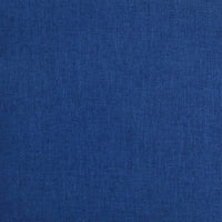 Divano Letto a 2 Posti con 2 Cuscini Blu in Tessuto 375893