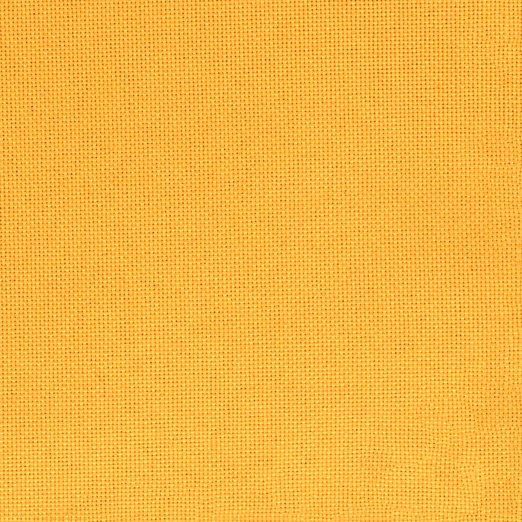 Divano Letto a 2 Posti con 2 Cuscini Giallo in Tessuto 375906