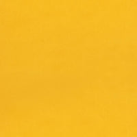 Divano Letto a 2 Posti con 2 Cuscini Giallo in Velluto 375924