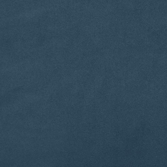 Divano Letto a 2 Posti Blu in Velluto 375925