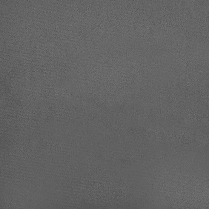 Divano Letto a 2 Posti Grigio Scuro in Velluto 375927