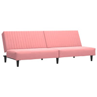 Divano Letto a 2 Posti Rosa in Vellutocod mxl 113921