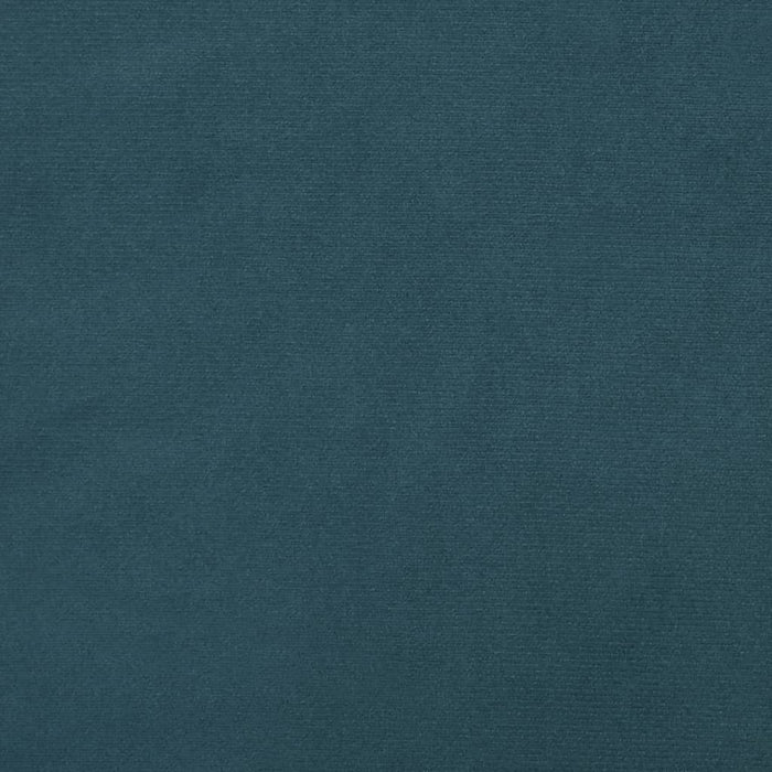 Divano Letto a 2 Posti Blu in Velluto 375936