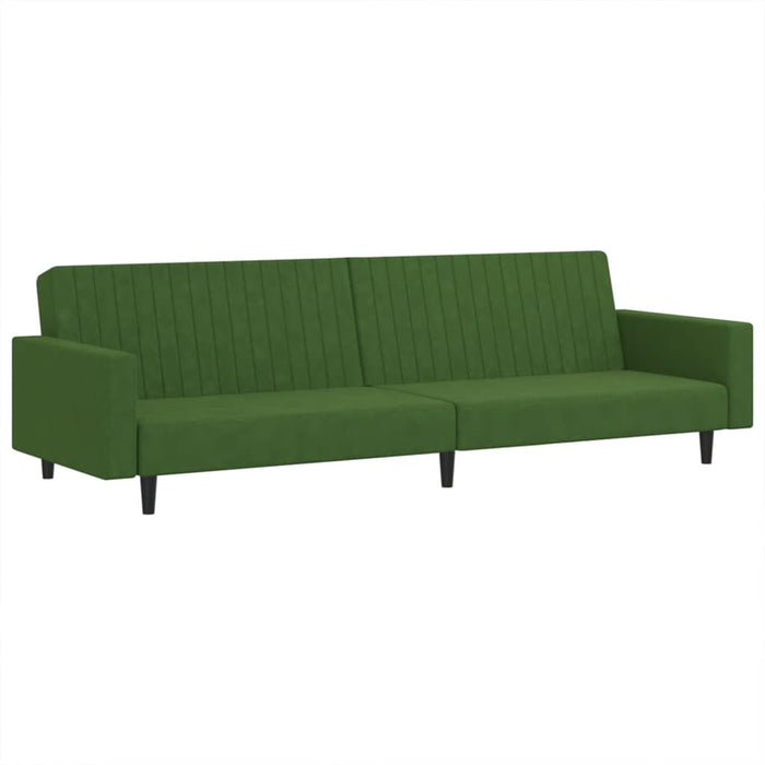 Divano Letto a 2 Posti-Sofa Letto 2 Posti-Daybed Verde Scuro in Velluto 828282