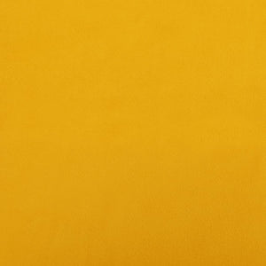 Divano Letto a 2 Posti Giallo in Velluto 375944