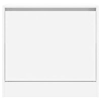Scarpiera scarpiera mobile contenitore ingresso corridoio soggiorno 60 x 21 x 57 cm legno ingegnerizzato bianco 02_0021478