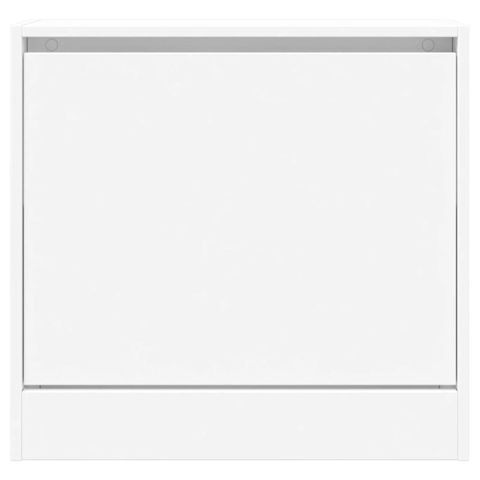 Scarpiera scarpiera mobile contenitore ingresso corridoio soggiorno 60 x 21 x 57 cm legno ingegnerizzato bianco 02_0021478