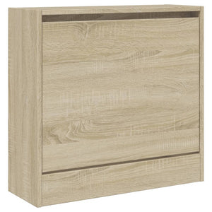 Scarpiera scarpiera mobile contenitore ingresso corridoio soggiorno Sonoma 60 x 21 x 57 cm in legno ingegnerizzato marrone 02_0021708
