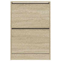 Scarpiera Rovere Sonoma 60x21x87,5 cm in Legno Multistrato 839891
