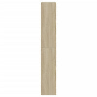 Scarpiera Rovere Sonoma 60x21x125,5 cm in Legno Multistrato 839898