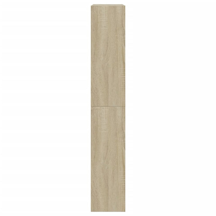 Scarpiera Rovere Sonoma 60x21x125,5 cm in Legno Multistrato 839898