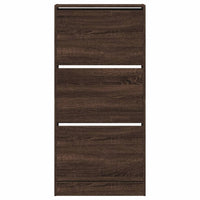 Scarpiera Rovere Marrone 60x21x125,5 cm in Legno Multistrato 839902