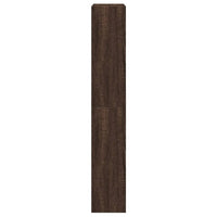 Scarpiera scarpiera mobile contenitore ingresso corridoio soggiorno 60 x 21 x 1255 cm legno ingegnerizzato marrone 02_0021635