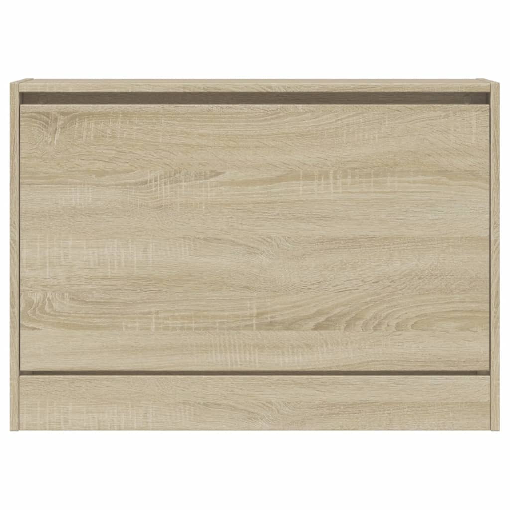 Scarpiera Rovere Sonoma 80x21x57 cm in Legno Multistrato