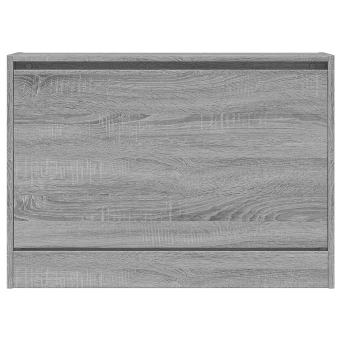Scarpiera Grigio Sonoma 80x21x57 cm in Legno Multistrato 839915