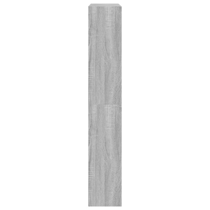 Scarpiera Sonoma 80 x 21 x 1255 cm in legno ingegnerizzato grigio 02_0043432