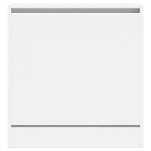 Scarpiera Bianca 60x34x63,5 cm in Legno Multistrato