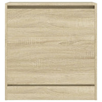 Scarpiera Rovere Sonoma 60x34x63,5 cm in Legno Multistrato 839940