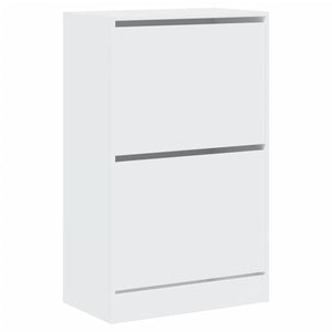 Scarpiera scarpiera mobile portaoggetti ingresso corridoio soggiorno 60 x 34 x 96,5 cm legno composito bianco 02_0021483