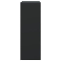 Scarpiera Nera 60x34x96,5 cm in Legno Multistrato 839946