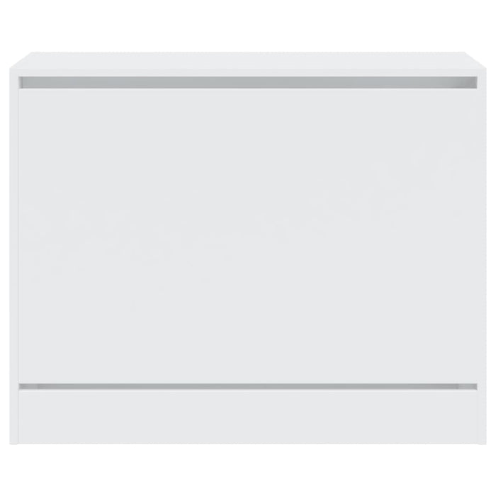 Scarpiera Bianca 80x34x63 cm in Legno Multistrato